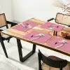 Flamingo - Roze - Koksmuts - Vogel Placemat vinyl groot -zzsfeer4_Kitchenyeah-website