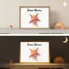 Zeester - Oranje - Paars Light Box met batterij (Wandlamp kind) middel -sfeer3_kind