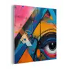 Graffiti - Kleuren - Oog - Kunst plexiglas 5mm klein -z3d
