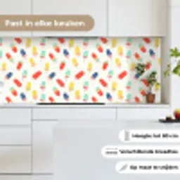 IJsjes - Speels - Kleurrijk keuken achterwand 2 middel 871 -sfeer4_NL