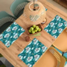 Koala's - Betoverend - Blauw Placemat vinyl groot 368 -zzsfeer5_Kitchenyeah-website