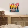 Graffiti - Kinderen - Street art - Ballon - Banksy aluminium wit klein -sfeer3