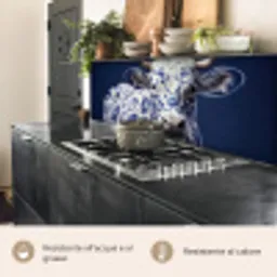 Koe - Delfts - Blauw - Artistiek keuken achterwand 2 middel -usp_IT