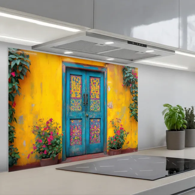 Paraschizzi cucina - Porte - Colorate - Piante
