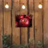 Rood - Appels - Fruit tuinposter los doek klein -sfeer1