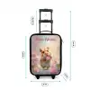 Hamster - Bloem - Natuur - Dier Kinderkoffer - Zwart klein -productfoto_formaten