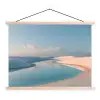 Duinen - Waterplas - Oneindige rust textielposter latten blank klein -3d
