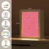 Organisch - Raster - Roze Light Box met kabel (Tafellamp) klein 925 -USP_NL