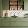 Rozen - Vogels - Pastel - Kleurrijk keuken achterwand 2 middel 871 -sfeer3