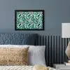 Palmblad - Panterprint - Tropical fotolijst zwart zonder passe partout klein -sfeer3