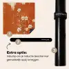 Bloemen - Wit - Subtiel - Roestkleur Inductie beschermer vinyl 3mm middel -zzzzzzz-induclip_NL