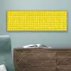 Stippen - Modern - Geel canvas 2cm klein 828 -sfeer4