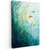 Waterplanten - Vissen - Kleurrijk - Water canvas 2cm klein -z3d