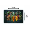 Kruiden - Specerijen - Lepels Placemat vinyl groot -specs