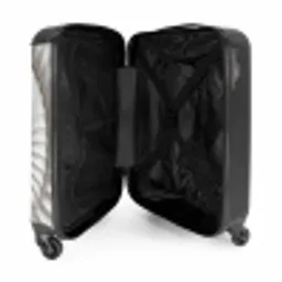 Schelp - Spiraal - Wit NBS - Handbagage koffer - Volwassenen Unisex middel -binnenkant