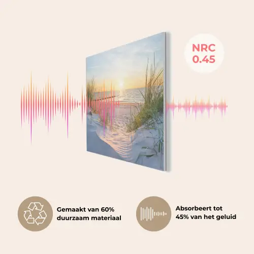 Strand - Zon - Duin - Gras - Zand - Horizon PET vilt klein -USP_NL