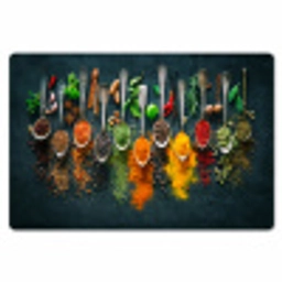 Kruiden - Specerijen - Lepels Placemat vinyl groot -zzsfeer1_Kitchenyeah-website