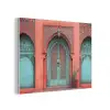 Lantaarn - Deur - Turquoise PET vilt klein -3d