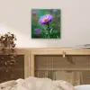 Aster - Paars - Bloem - Blaadjes aluminium wit klein -sfeer3