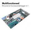 Auto - Vrouw - Groen Muismat XXL klein -sfeer4