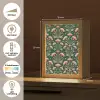 Patroon - Botanisch - Kleurrijk Light Box met kabel (Tafellamp) klein 925 -USP_NL