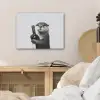 Wijnfles - Otter - Zwart PET vilt klein -sfeer3