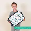 Schelpen patroon kleurrijk Kinderkoffer - Zwart klein -sfeer4_NL