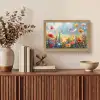 Bloemen - Natuur - Botanisch - Kunst Light Box met kabel (Tafellamp) klein -sfeer2