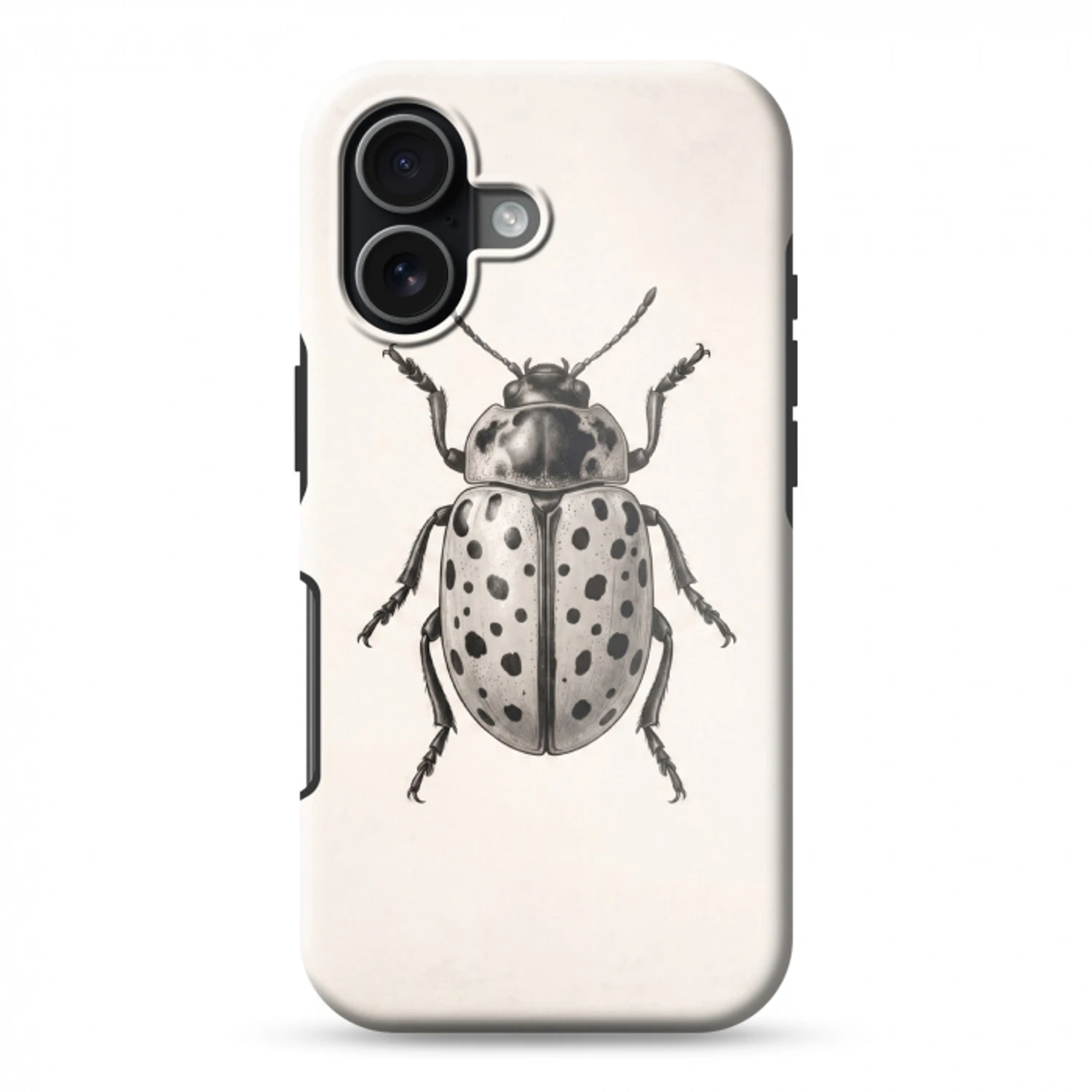 Kever - Insect - Vintage Toughcase MagSafe Apple iPhone 17 klein -3d