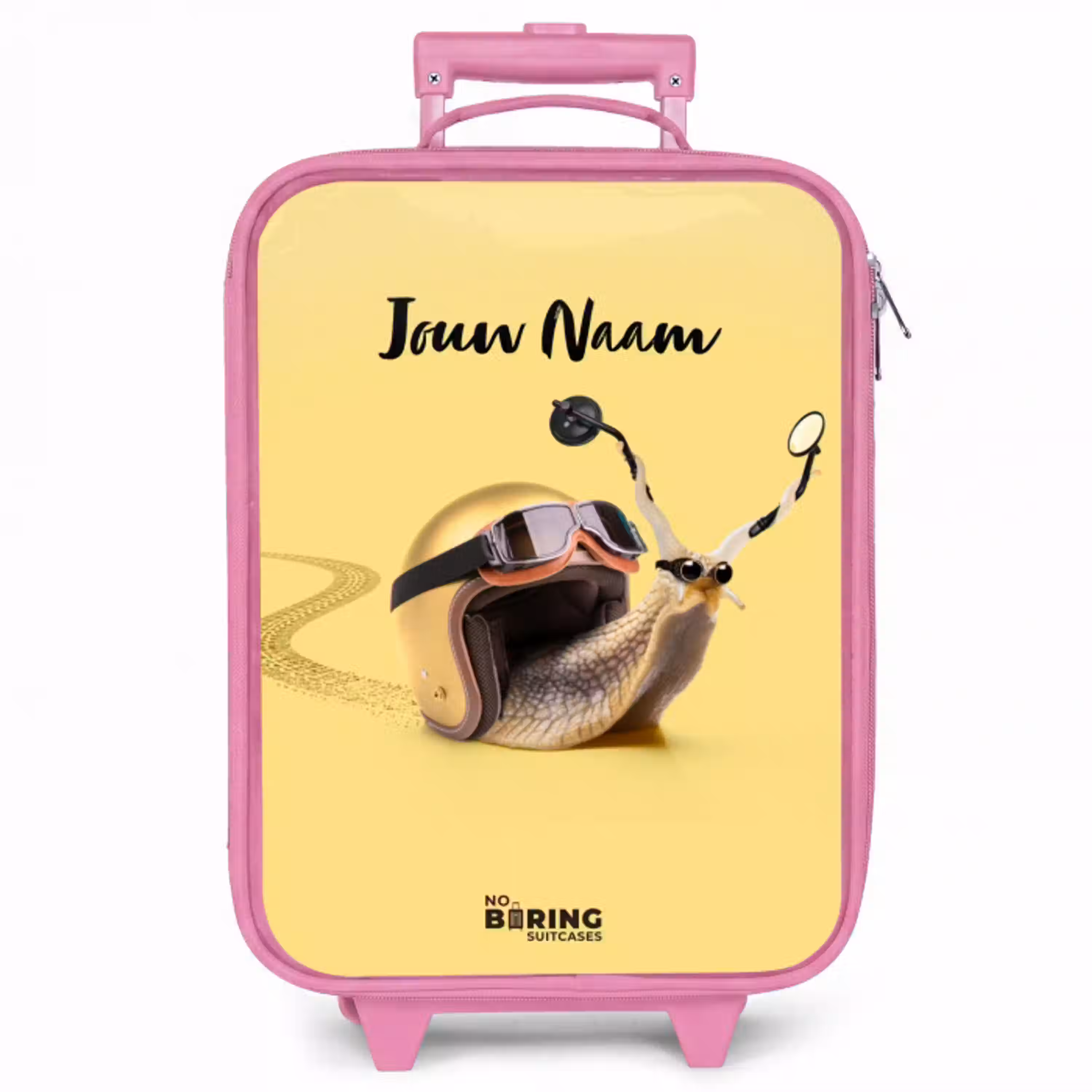 Escar-Go - Geel Kinderkoffer - Roze klein -zzz_website3d