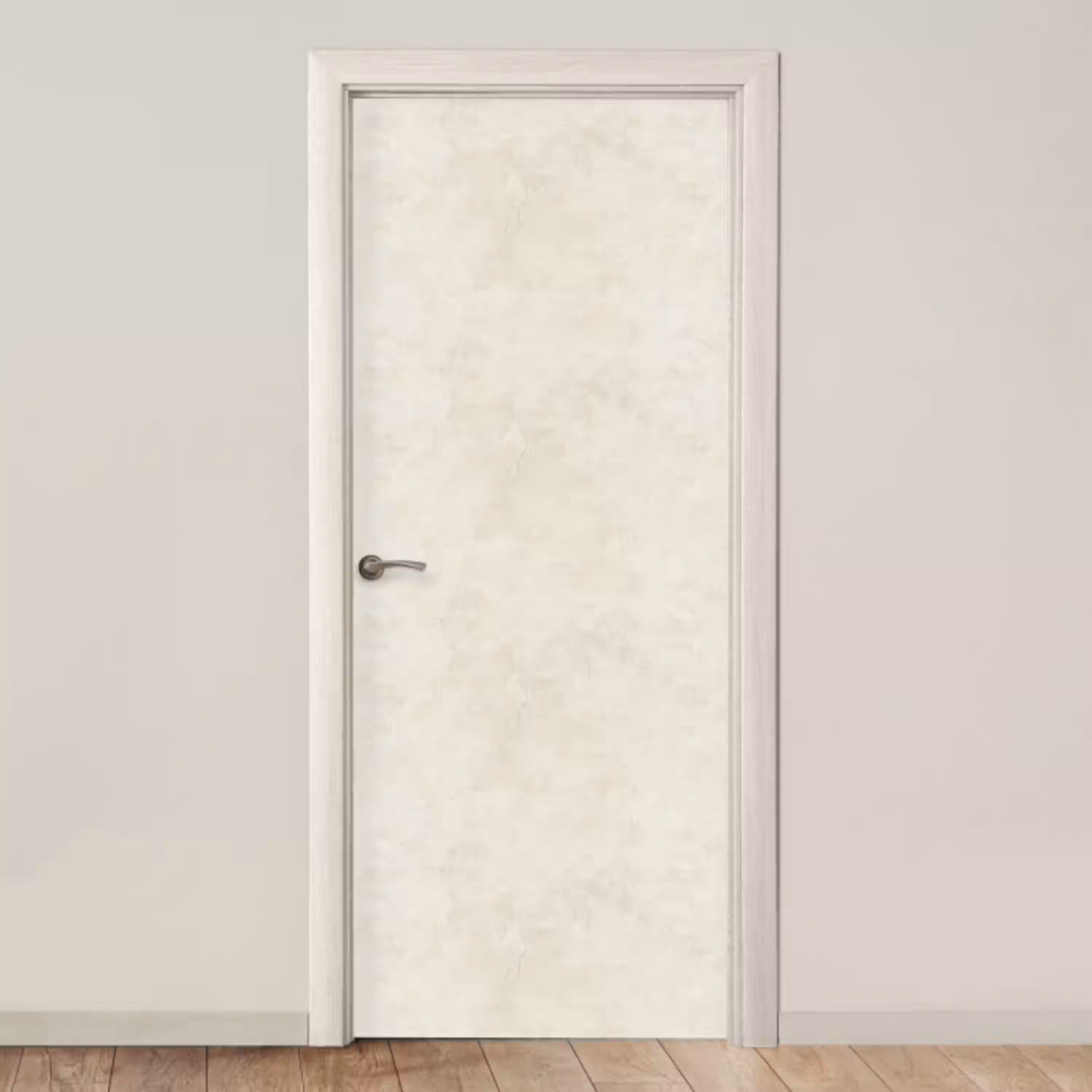 Crème - Egaal - Beton deurposter klein 289 -3d_beige