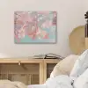 Eikenbladeren - Takken - Roze PET vilt klein -sfeer3