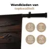 Hout - Grillige nerven Wandkleed katoen klein -sfeer2