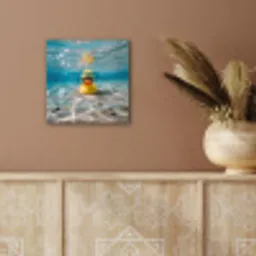 Duikbril - Eend - Water aluminium wit klein -sfeer4
