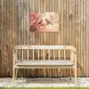 Vogels - Romantic - Bloesemtak Tuinposter op houten frame 2 cm dik klein -sfeer4