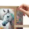 Paard - Natuur - Bloemen - Dieren - Bos Light Box met kabel (Kinderlampje) klein -USP_websiteprintNL