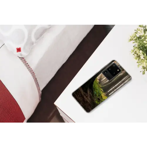 Zonlicht - Takken - Boom - Bos Telefoonhoesje Samsung Galaxy S20 Ultra klein -kamerS20Ultra