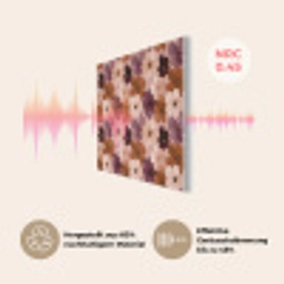 Bloemen - Abstract - Aardetinten PET vilt klein 837 -USP_DE