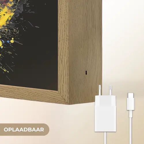 Graffiti - Sport - Golf - Golfclub Light Box met batterij (Wandlamp) middel -USP_websiteoplaadbaarNL