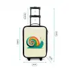 Slak - Regenboogschild - Groen Kinderkoffer - Zwart klein -productfoto_formaten