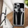 Struisvogels - Halzen - Zwart - Minimalistisch Hoesje iPhone 16 Pro Max met koord klein -sfeer4