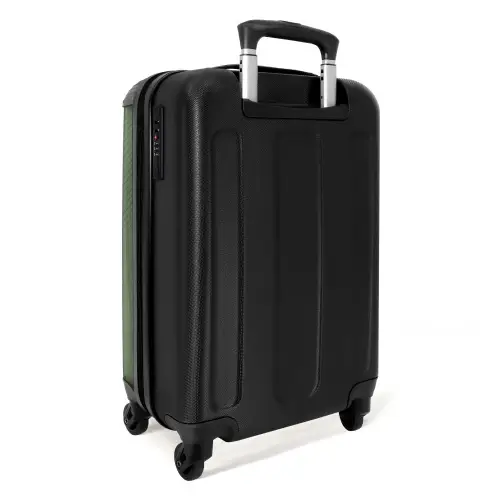 Minimal - Kruisende lijnen op NBS - Handbagage koffer - Unisex middel -achterkant