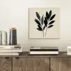 Ovaalvormige bladeren - Diep groen - Symmetrisch aluminium wit klein -sfeer1
