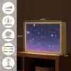 Hemel - Sterren - Blauw Light Box met batterij (Wandlamp kind) middel -USP_websiteoverzichtNL