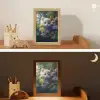 Kitten - Bloemen - Bos - Illustratie - Poes Light Box met kabel klein -sfeer3_kind