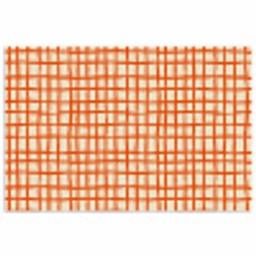 Patroon - Lijnen - Oranje poster papier klein 62 -3d
