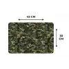Bladeren - Takken - Camouflage - Groen Placemat vinyl groot 368 -specs