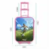 Voetbal - Jongen - Goal - Voetbaltenue Kinderkoffer - Roze klein -productfoto_formaten