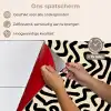 Abstract - Lijnen - Zwart keuken achterwand spatscherm klein 900 -spatscherm_NL