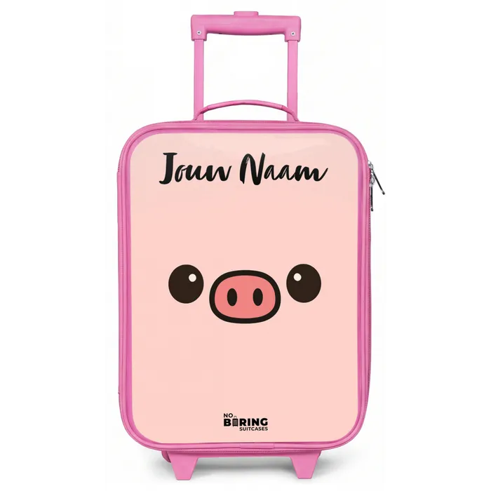 Kawai - Varken - Roze Kinderkoffer - Roze klein -zz3dotto